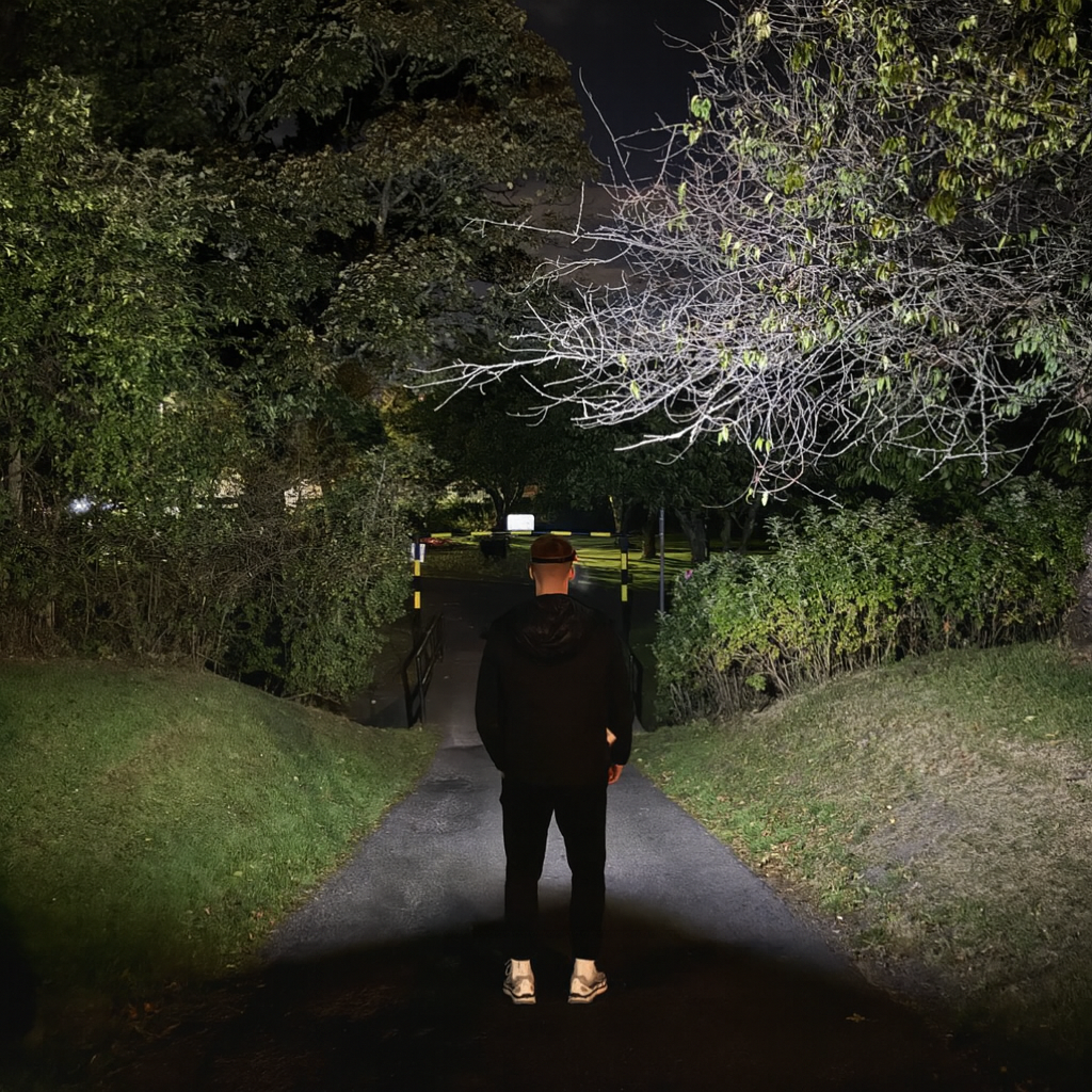 NordLjus™ -  Led Pannlampa med starkt ljus och lång batteritid